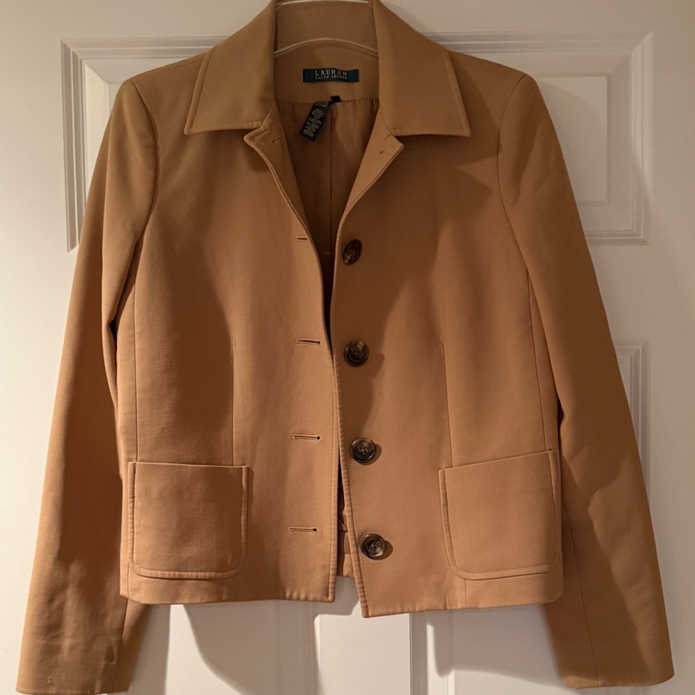 Lauren Ralph Lauren Camel Women's Blazer
